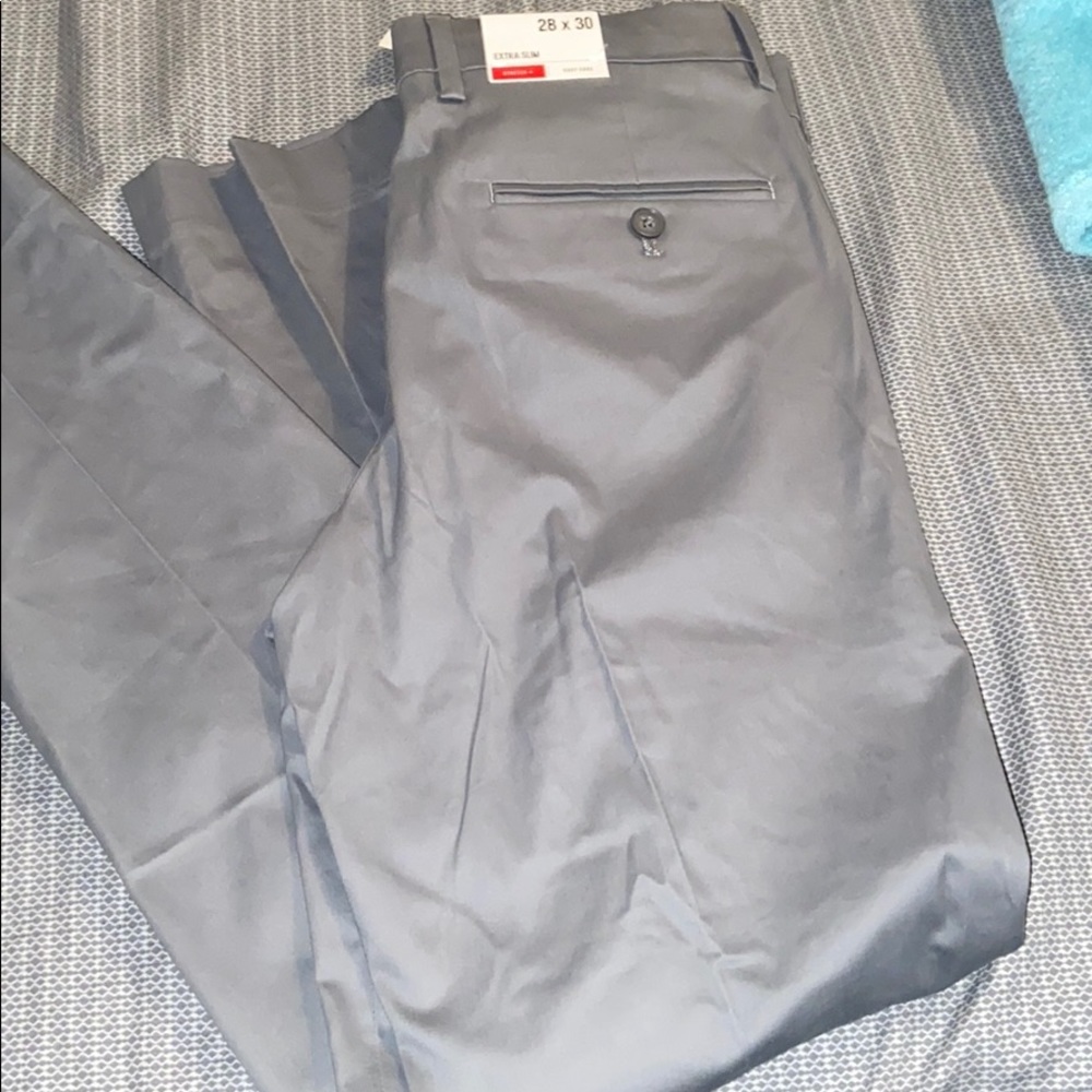 Slim fit dress pants
